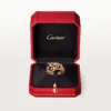 Δαχτυλίδι Panthere De Cartier – Ροζ χρυσός, γρανάτες τσαβορίτη, όνυχας, μαύρη λάκα, διαμάντια – Cartier