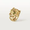 Δαχτυλίδι Panthere De Cartier – Τσαβορίτης & Κίτρινο Χρυσό | Cartier Us Δαχτυλίδι Panthere De Cartier – Τσαβορίτης & Κίτρινο Χρυσό | Cartier Us