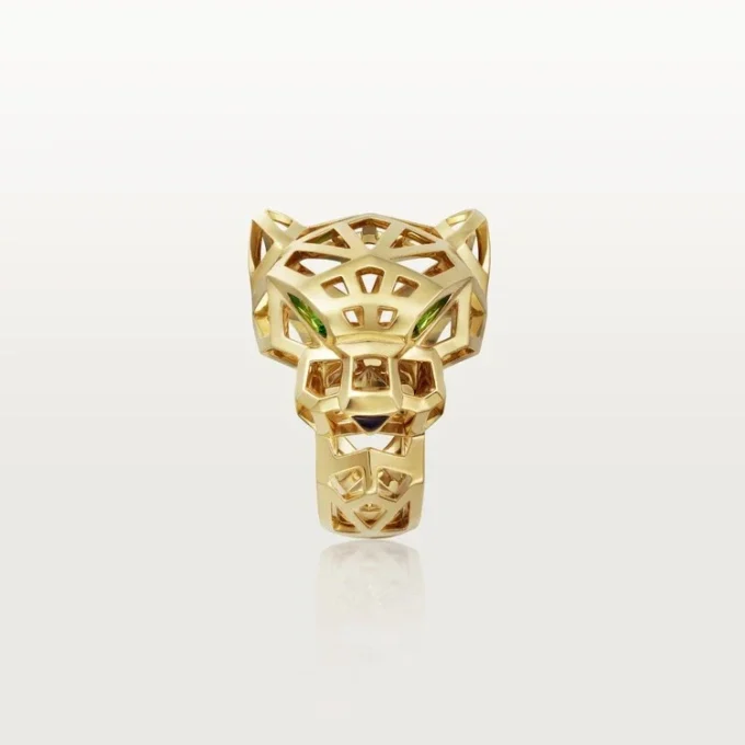 Δαχτυλίδι Panthere De Cartier – Τσαβορίτης & Κίτρινο Χρυσό | Cartier Us Δαχτυλίδι Panthere De Cartier – Τσαβορίτης & Κίτρινο Χρυσό | Cartier Us