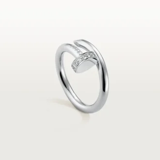 Juste Un Clou – Δαχτυλίδι με διαμάντια σε λευκόχρυσο | Cartier Us