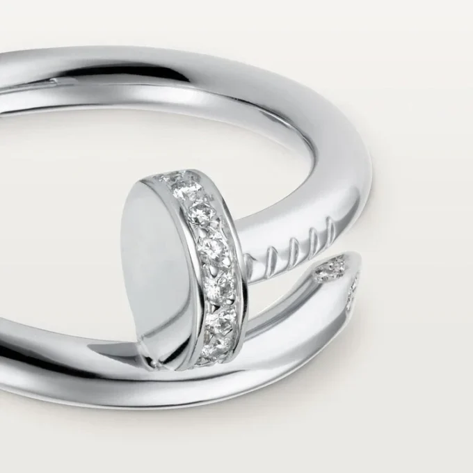Juste Un Clou – Δαχτυλίδι με διαμάντια σε λευκόχρυσο | Cartier Us Juste Un Clou – Δαχτυλίδι με διαμάντια σε λευκόχρυσο | Cartier Us