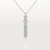 Κολιέ Agrafe – Λευκόχρυσο, Διαμάντια – Cartier Κολιέ Agrafe – Λευκόχρυσο, Διαμάντια – Cartier