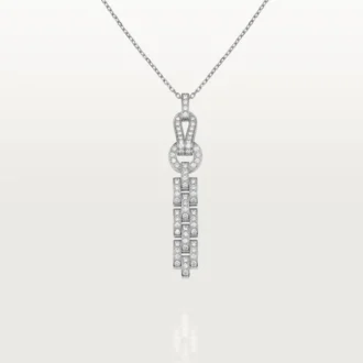 Κολιέ Agrafe – Λευκόχρυσο, Διαμάντια – Cartier Κολιέ Agrafe – Λευκόχρυσο, Διαμάντια – Cartier