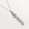 Κολιέ Agrafe – Λευκόχρυσο, Διαμάντια – Cartier Κολιέ Agrafe – Λευκόχρυσο, Διαμάντια – Cartier