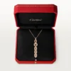 Κολιέ Agrafe – Ροζ χρυσός, διαμάντια – Cartier Κολιέ Agrafe – Ροζ χρυσός, διαμάντια – Cartier