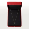 Κολιέ Amulette De Cartier, μικρό μοντέλο – Ροζ χρυσός, μαλαχίτης, διαμάντι – Cartier Κολιέ Amulette De Cartier, μικρό μοντέλο – Ροζ χρυσός, μαλαχίτης, διαμάντι – Cartier