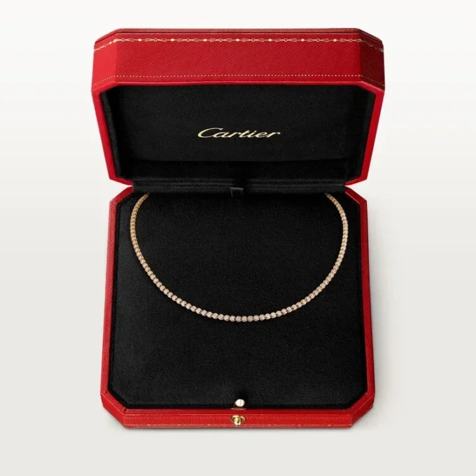 Κολιέ C De Cartier Essential Lines, διαμάντια σε κοπή μπριγιάν Κολιέ C De Cartier Essential Lines, διαμάντια σε κοπή μπριγιάν