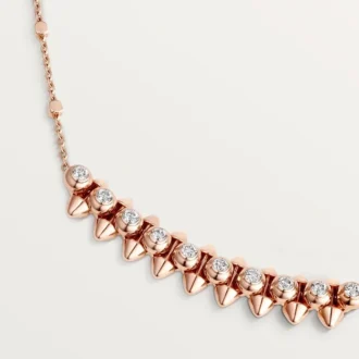 Κολιέ Clash De Cartier Διαμάντια – Ροζ χρυσός, Διαμάντια – Cartier