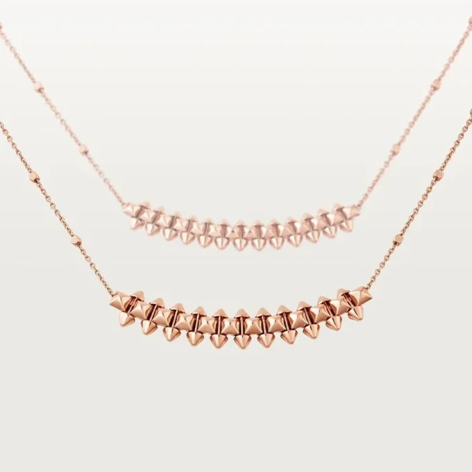 Κολιέ Clash De Cartier, μεσαίο μοντέλο – Ροζ χρυσός – Cartier Κολιέ Clash De Cartier, μεσαίο μοντέλο – Ροζ χρυσός – Cartier