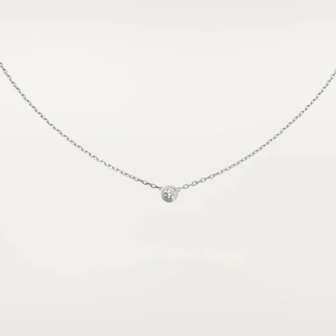 Κολιέ Diamants Legers, Sm – Λευκόχρυσο, Διαμάντι – Cartier Κολιέ Diamants Legers, Sm – Λευκόχρυσο, Διαμάντι – Cartier