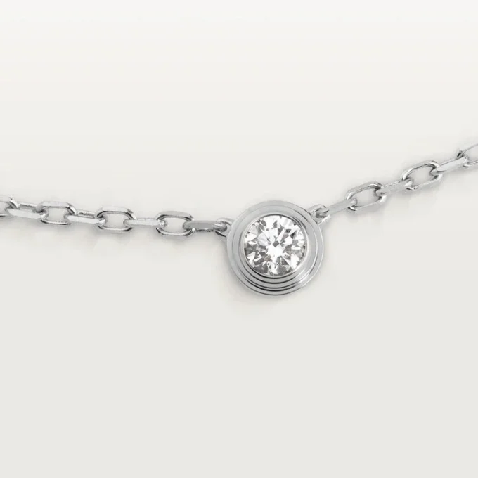 Κολιέ Diamants Legers, Sm – Λευκόχρυσο, Διαμάντι – Cartier Κολιέ Diamants Legers, Sm – Λευκόχρυσο, Διαμάντι – Cartier