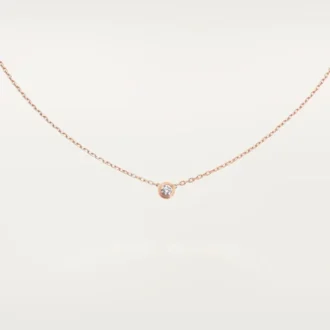 Κολιέ Diamants Legers, Sm – Ροζ χρυσός, Διαμάντι – Cartier Κολιέ Diamants Legers, Sm – Ροζ χρυσός, Διαμάντι – Cartier