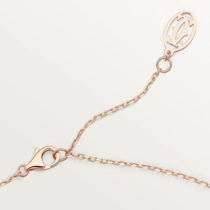 Κολιέ Diamants Legers, Sm – Ροζ χρυσός, Διαμάντι – Cartier