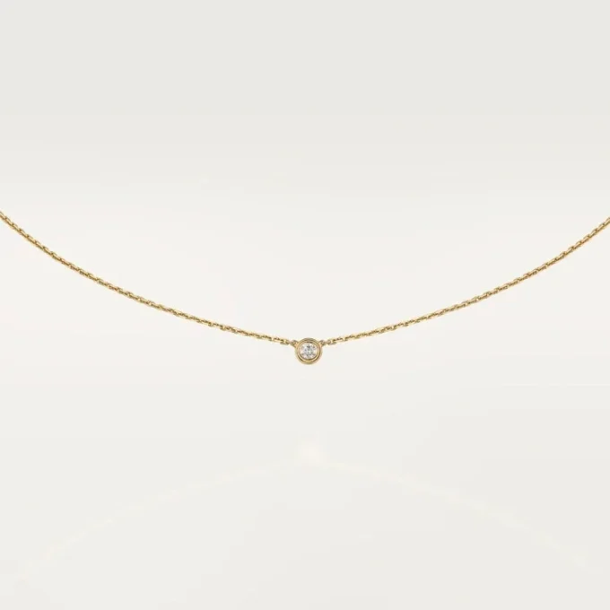 Κολιέ Diamants Legers XS – Κίτρινο χρυσό, διαμάντι – Cartier
