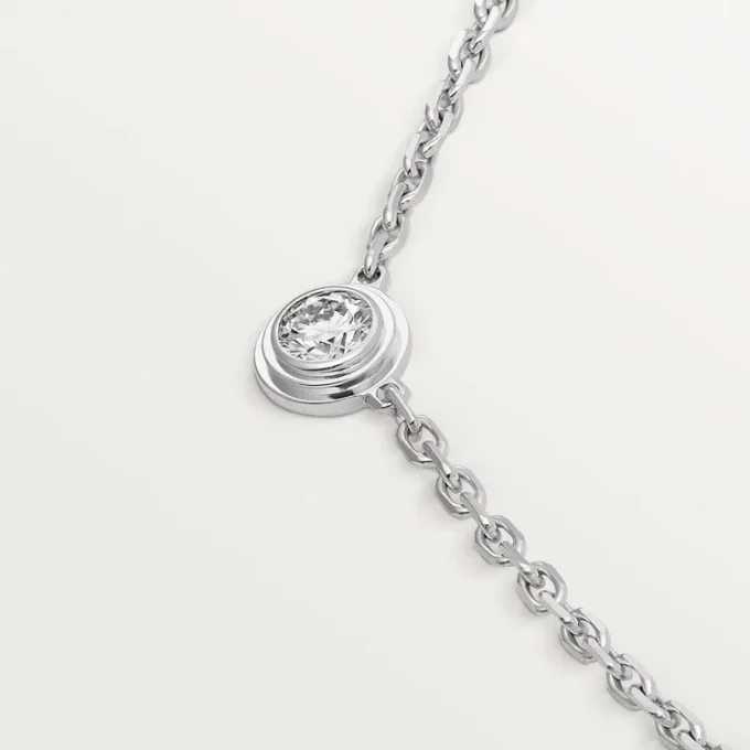 Κολιέ Diamants Legers XS – Λευκόχρυσο, Διαμάντι – Cartier