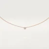Κολιέ Diamants Legers XS – Ροζ χρυσός, διαμάντι – Cartier