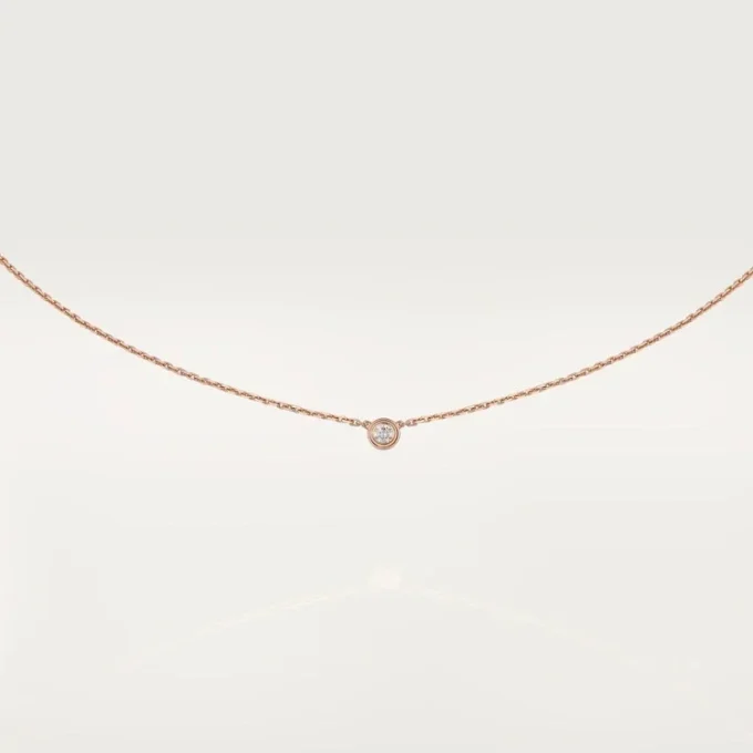Κολιέ Diamants Legers XS – Ροζ χρυσός, διαμάντι – Cartier