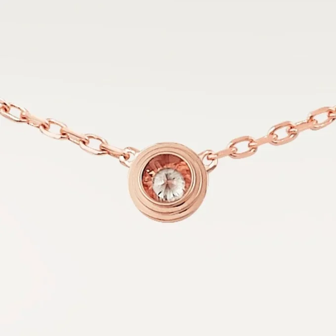 Κολιέ Diamants Legers XS – Ροζ χρυσός, διαμάντι – Cartier