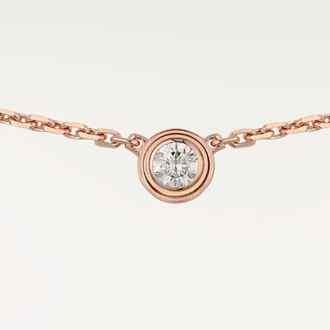 Κολιέ Diamants Legers XS – Ροζ χρυσός, διαμάντι – Cartier
