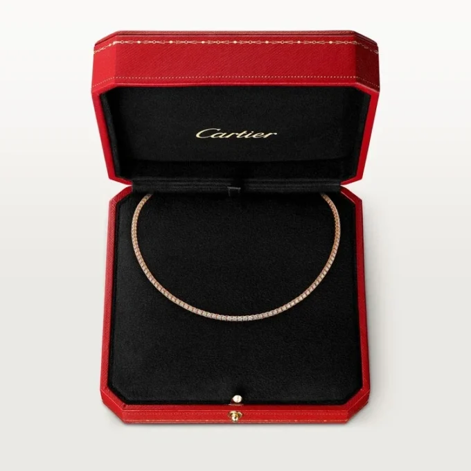 Κολιέ Essential Lines – Ροζ χρυσός, διαμάντια – Cartier Κολιέ Essential Lines – Ροζ χρυσός, διαμάντια – Cartier