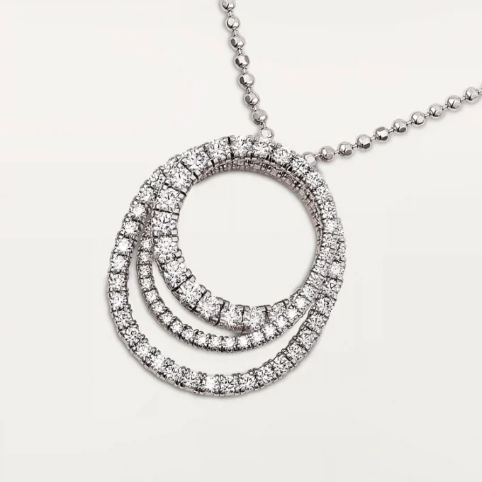 Κολιέ Etincelle De Cartier – Λευκόχρυσο, Διαμάντια – Cartier