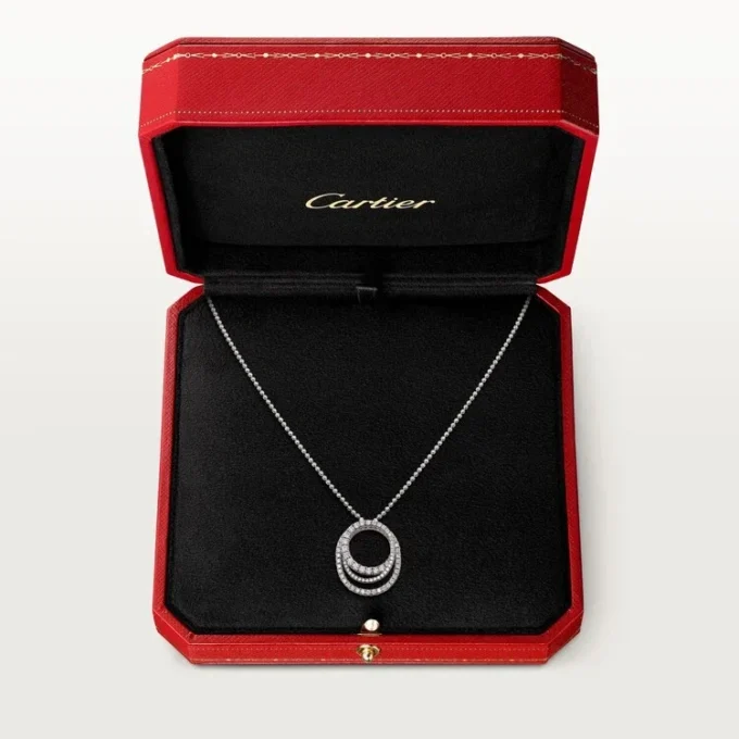 Κολιέ Etincelle De Cartier – Λευκόχρυσο, Διαμάντια – Cartier