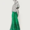 Κολιέ Faune Et Flore De Cartier, χάντρες σμαραγδιού, στρωμένο Κολιέ Faune Et Flore De Cartier, χάντρες σμαραγδιού, στρωμένο