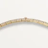 Κολιέ Faune Et Flore De Cartier, κίτρινα, πορτοκαλί και καφέ διαμάντια, με πάβινγκ