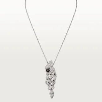 Κολιέ Faune Et Flore De Cartier, με πάβινγκ