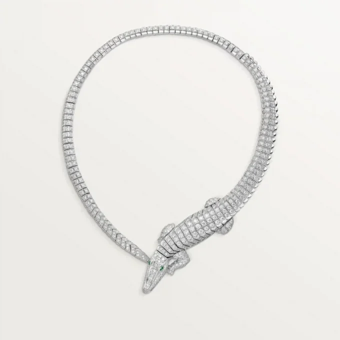 Κολιέ Faune Et Flore De Cartier, με πάβινγκ
