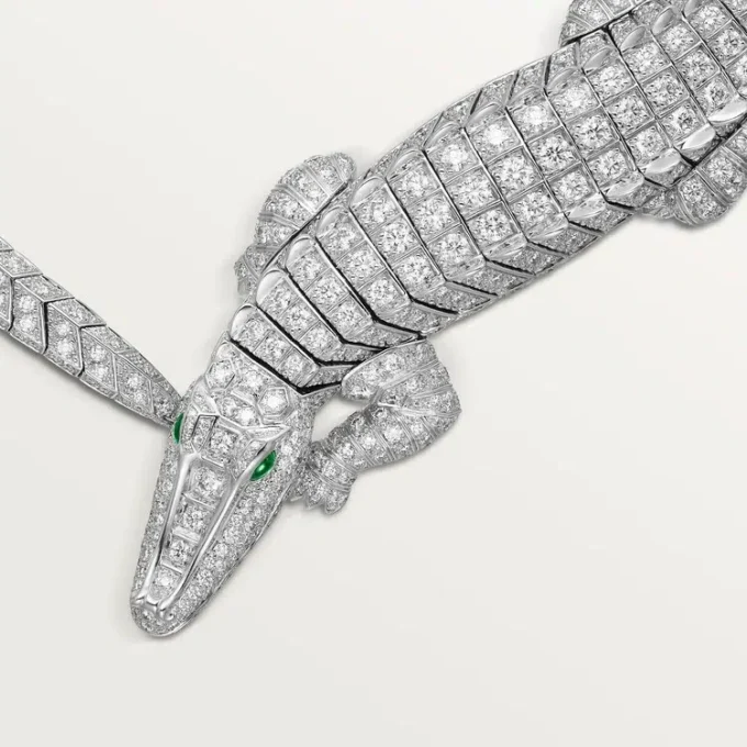 Κολιέ Faune Et Flore De Cartier, με πάβινγκ