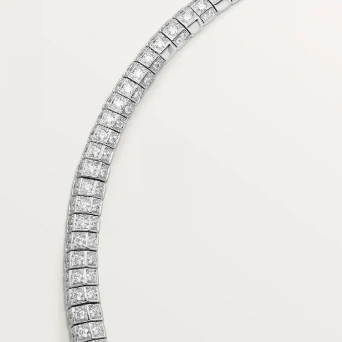 Κολιέ Faune Et Flore De Cartier, με πάβινγκ