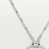 Κολιέ Faune Et Flore De Cartier, σμαραγδένιες σταγόνες, στρωμένο