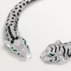 Κολιέ Indomptables De Cartier Torque, με πάβινγκ