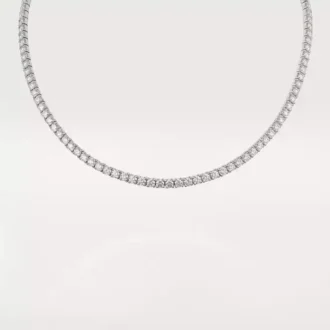 Κολιέ Lignes Essentielles, διαμάντια κοπής Brilliant