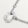Κολιέ Love, 2 διαμάντια – Λευκόχρυσο, Διαμάντια – Cartier Κολιέ Love, 2 διαμάντια – Λευκόχρυσο, Διαμάντια – Cartier