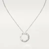 Κολιέ Love, 3 διαμάντια – Λευκόχρυσο, Διαμάντια – Cartier Κολιέ Love, 3 διαμάντια – Λευκόχρυσο, Διαμάντια – Cartier