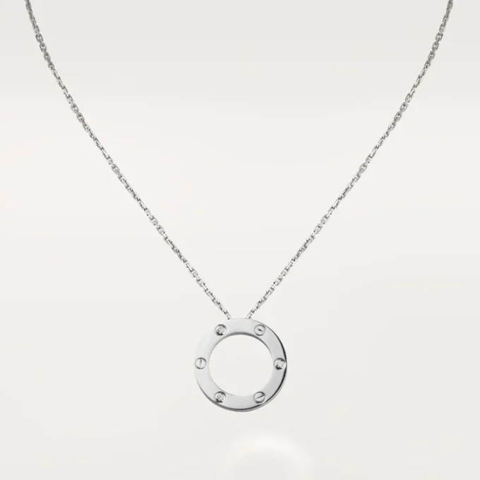 Κολιέ Love, 3 διαμάντια – Λευκόχρυσο, Διαμάντια – Cartier Κολιέ Love, 3 διαμάντια – Λευκόχρυσο, Διαμάντια – Cartier