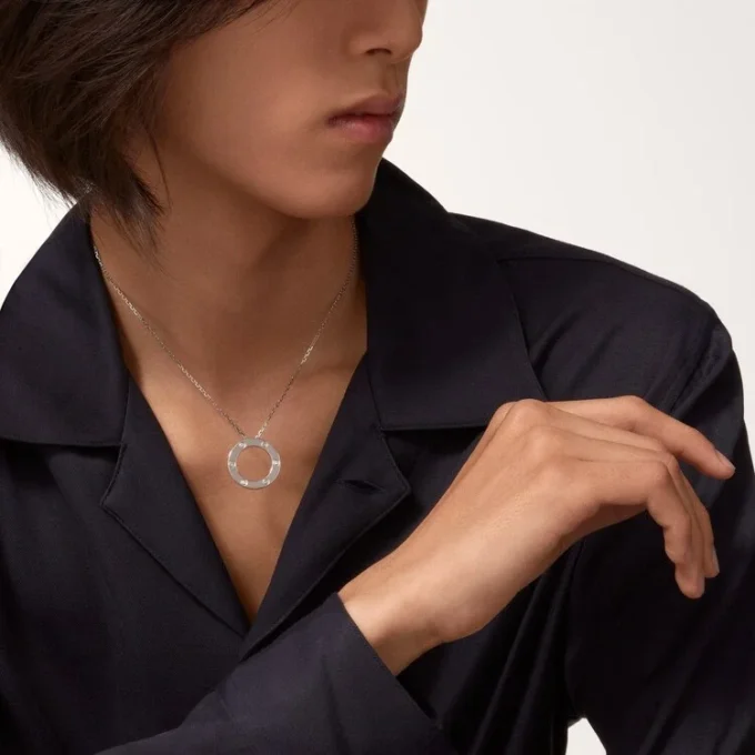Κολιέ Love, 3 διαμάντια – Λευκόχρυσο, Διαμάντια – Cartier Κολιέ Love, 3 διαμάντια – Λευκόχρυσο, Διαμάντια – Cartier