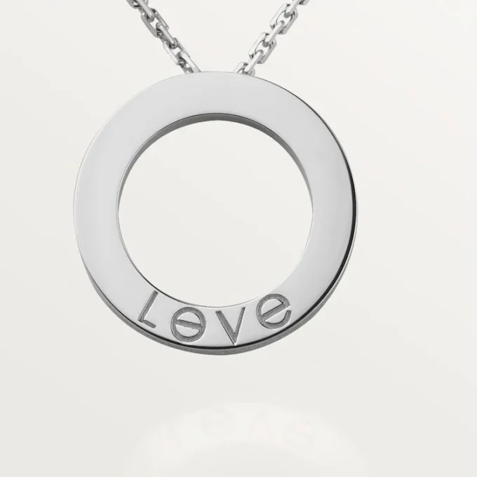 Κολιέ Love, 3 διαμάντια – Λευκόχρυσο, Διαμάντια – Cartier Κολιέ Love, 3 διαμάντια – Λευκόχρυσο, Διαμάντια – Cartier