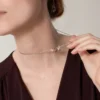 Κολιέ Love, 6 διαμάντια – Ροζ χρυσός, Λευκός χρυσός, Διαμάντια – Cartier Κολιέ Love, 6 διαμάντια – Ροζ χρυσός, Λευκός χρυσός, Διαμάντια – Cartier