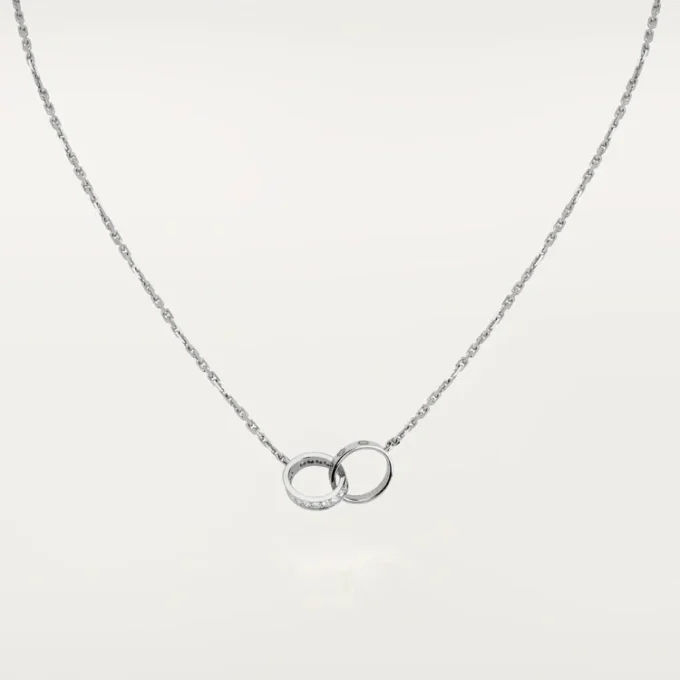 Κολιέ Love, Διαμάντια – Λευκόχρυσο, Διαμάντια – Cartier