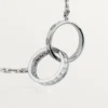Κολιέ Love, Διαμάντια – Λευκόχρυσο, Διαμάντια – Cartier
