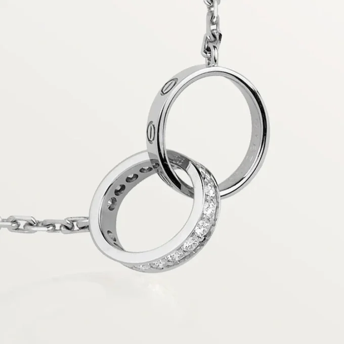 Κολιέ Love, Διαμάντια – Λευκόχρυσο, Διαμάντια – Cartier