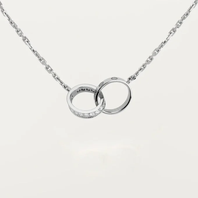 Κολιέ Love, Διαμάντια – Λευκόχρυσο, Διαμάντια – Cartier