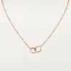 Κολιέ Love, Διαμάντια – Ροζ χρυσός, Διαμάντια – Cartier