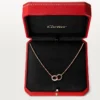 Κολιέ Love, Διαμάντια – Ροζ χρυσός, Διαμάντια – Cartier