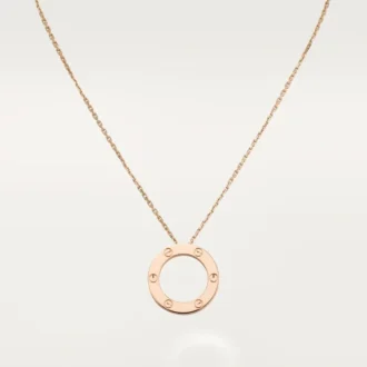 Κολιέ Love – Ροζ χρυσός – Cartier
