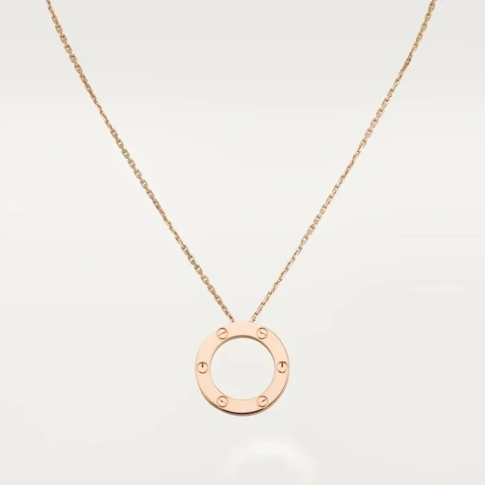 Κολιέ Love – Ροζ χρυσός – Cartier Κολιέ Love – Ροζ χρυσός – Cartier