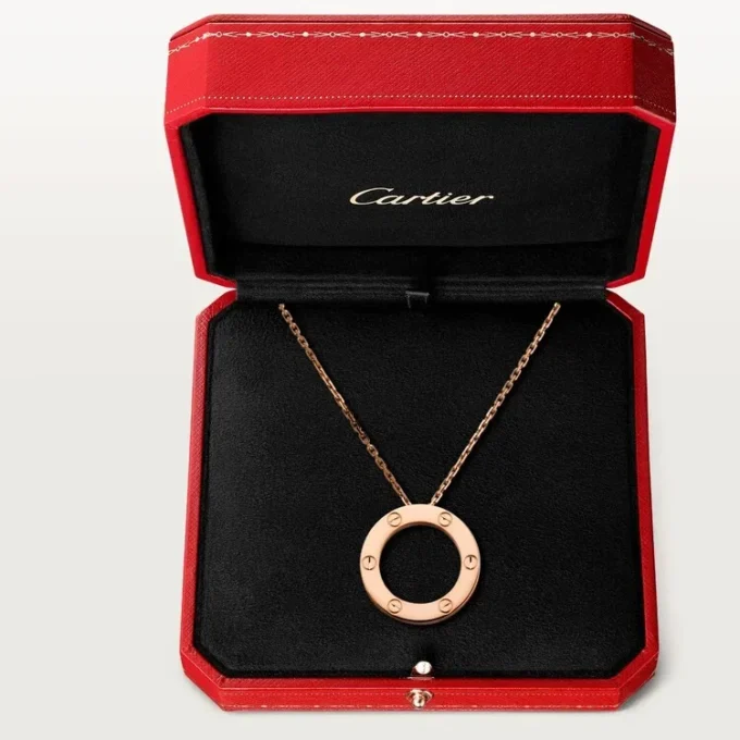 Κολιέ Love – Ροζ χρυσός – Cartier Κολιέ Love – Ροζ χρυσός – Cartier